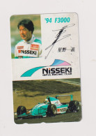 JAPAN  - Motor Racing Nisseki  Magnetic Phonecard - Japón