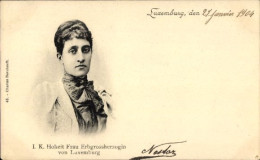 CPA Erbgroßherzogin Von Luxemburg, Maria Anna Von Braganza, Portrait - Königshäuser