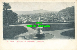 R586925 Napoli. Panorama Dalla Villa Reale Di Capodimonte - Monde