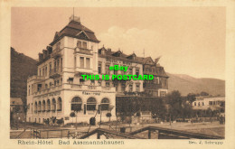 R586933 Rhein Hotel. Bad Assmannshausen. R. Wirsing. J. Schrupp - Monde