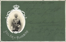 Gaufré Passepartout CPA Grand-duc Friedrich August Von Oldenburg, Portrait - Königshäuser