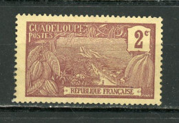 GUADELOUPE - VUE - N°Yt 56 (*) - Unused Stamps