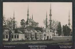 Photo Konstantinopel Istanbul Türkei, Moschee Des Ahmed - Photographs