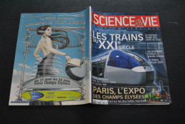 Les Trains Du XXIè Siècle Revue Science & Vie Edition Spéciale TGV SNCF Réseau Ferroutage Louis Gallois Magnétique - Spoorwegen En Trams