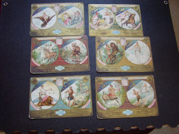 Original Old Cards Chromos Liebig S 542 Signes Du Zodiaque Complet - Liebig