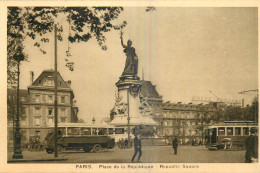75 PARIS Place De La Republique - Arrondissement: 03