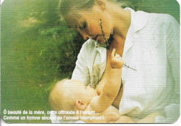 CPM. FEMME ALLAITANT SON ENFANT. POEME DE DANIEL GAULTIER. - Other & Unclassified