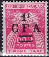 REUNION CFA Taxe 45 ** MNH Chiffre Timbre Taxe Gerbe De Blé 1962-1964 - Postage Due