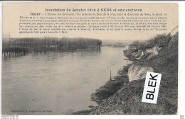 89 . Yonne :   Rosoy  : Inondations De Janvier 1910 A Sens  Et Aux Environs . - Autres & Non Classés