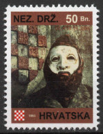 Death In June - Briefmarken Set Aus Kroatien, 16 Marken, 1993. Unabhängiger Staat Kroatien, NDH. - Croatie