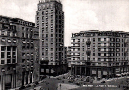 CPSM - MILANO - Largo S.Babila (buildings) ... Edition S.A.F - Milano (Milan)