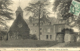 5841 CPA Fécamp - Entrée Du Chateau De Serville - Fécamp