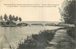 77 LA FERTE JOUARRE Le Pont Reliant Sammeron Et Ussy Sur Marne  - La Ferte Sous Jouarre