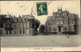 CPA Louviers Eure, Place De Rouen - Sonstige & Ohne Zuordnung