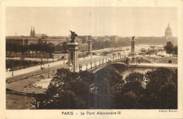 75 PARIS Le Pont Alexandre III - Puentes