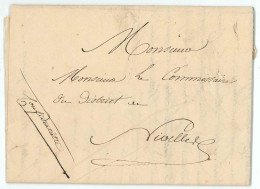 L. Datée De Latuy 1834 Par Porteur Pour Nivelles - 1830-1849 (Belgica Independiente)