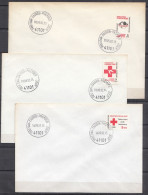 ⁕ CROATIA 1992 Hrvatska ⁕ Charity Stamp, Red Cross / Tuberculosis Mi.21,22,24 ⁕ 3v First Day Cover / Premier Jour - Croatie
