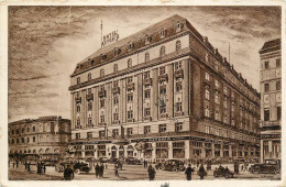 Postcard Hungary Hotel Astoria Budapest - Hongrie