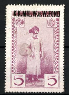 Reklamemarke Portrait Kaiser Franz Josef I. In Uniform  - Vignetten (Erinnophilie)