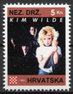 Kim Wilde - Briefmarken Set Aus Kroatien, 16 Marken, 1993. Unabhängiger Staat Kroatien, NDH. - Kroatien