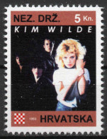 Kim Wilde - Briefmarken Set Aus Kroatien, 16 Marken, 1993. Unabhängiger Staat Kroatien, NDH. - Croatia