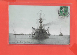 LE JAUREGUIBERRY Bateau Guerre Cpa                3155 Edit L V Et Cie - Warships