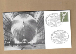 Los Vom 18.05 -  Sammlerkarte Aus Stuttgart 1981   Zeppelinkarte - Lettres & Documents