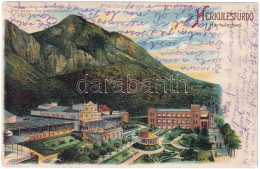 Herculane 1906 - Litho - Romania