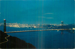 GOLDEN GATE BRIDGE AT NIGHT San Francisco - San Francisco
