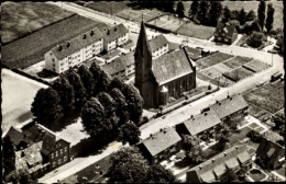 CPA Rheine In Westfalen, Evangelische Johannes Kirche, Luftbild - Autres & Non Classés