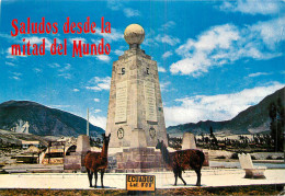 EQUATEUR SALUDOS DESDE LA MITAD DEL MUNDO  - Ecuador