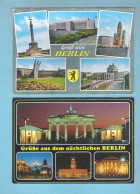 BERLIN - GRUSS AUS BERLIN     - 2 POSTKARTEN  (D 188) - Autres & Non Classés