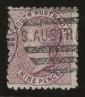 South  Australia     .   SG    .  123        .   O      .     Cancelled - Used Stamps