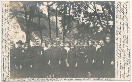 Cluj 1914 - Students - Roumanie