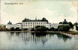 CPA Drottningholm Schweden, Schloss - Suède