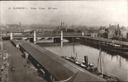 11232001 Glasgow River Clyde Bruecke Schiff Glasgow - Autres & Non Classés