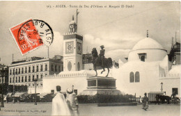 ALGERIE - ALGER - 363 - Duc D'Orléans Mosquée El-Djedid - Collection Régence A. L. édit. Alger (Leroux) - - Algiers