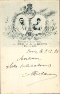CPA Zar Nikolaus II. Von Russland, Zarin, Besuch In Paris 1896 - Königshäuser