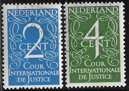 1950 C.I.D.J. Dienstzegels Cijfers NVPH D 25 / 26 - Servizio
