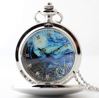 Montre Gousset NEUVE - Vincent Van Gogh La Nuit étoilée (Réf 1) - Horloge: Zakhorloge