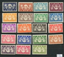 GUYANE (RF) - SERIE DE LONDRES  - N°Yt 182/200 ** ! - Unused Stamps