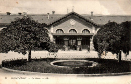 N°2842 W -cpa Montargis -la Gare- - Stations Without Trains