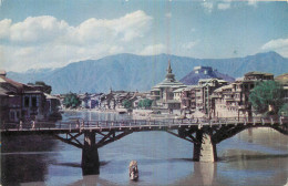 BRIDGE OVER JHELUM KASHMIR - INDE  - Indien