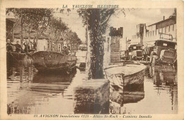 84 AVIGNON Inondation 1935 Allees St Roch - Avignon