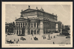 AK Frankfurt A. M., Opernhaus  - Frankfurt A. Main