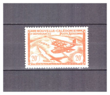 NOUVELLE  CALEDONIE .  PA  N °  44 .   20 F  ORANGE   .  NEUF  * . SUPERBE . - Unused Stamps