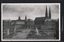 AK Dresden, Zwinger, Sophien-Pavillon Und Sophienkirche  - Dresden