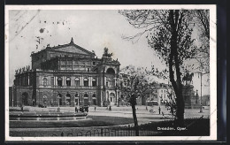 AK Dresden, Blick Zur Oper  - Dresden