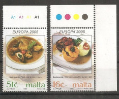 Malta Food  Europe MNH - Levensmiddelen