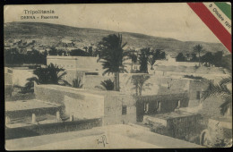 Tripolitania Derna Panorama 5 Ottobre 1911 Eliocromia Fumagalli - Libia